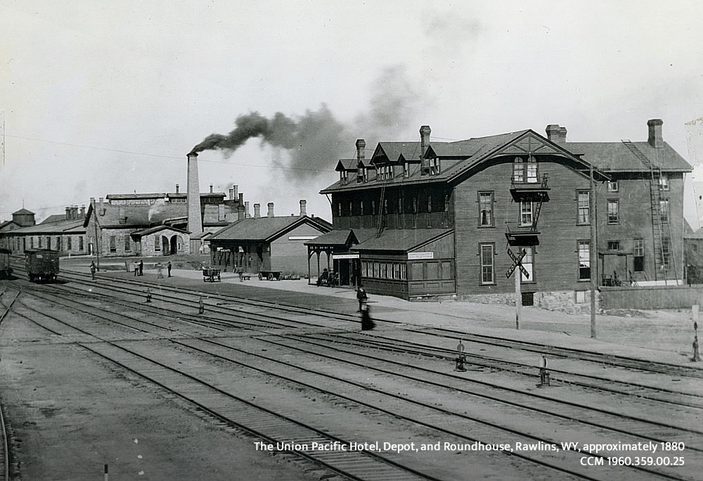 Union Pacific Roundhouse Rawlins, Wyoming